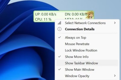 İnternet Hızınızı Windows Görev Çubuğunda Gösterme