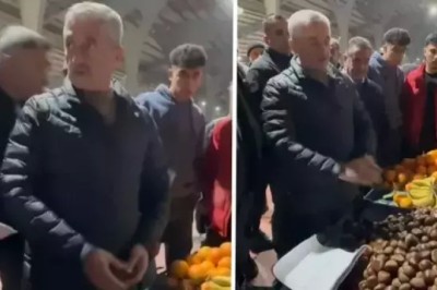 Şahinbey Belediye Başkanı Tahmazoğlu'ndan pazar denetimi