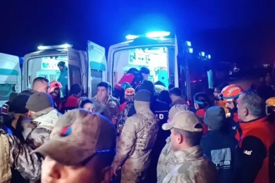 Emniyete ait helikopter düştü: 2 pilot şehit oldu